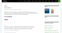 Desktop Screenshot of phpcodez.com